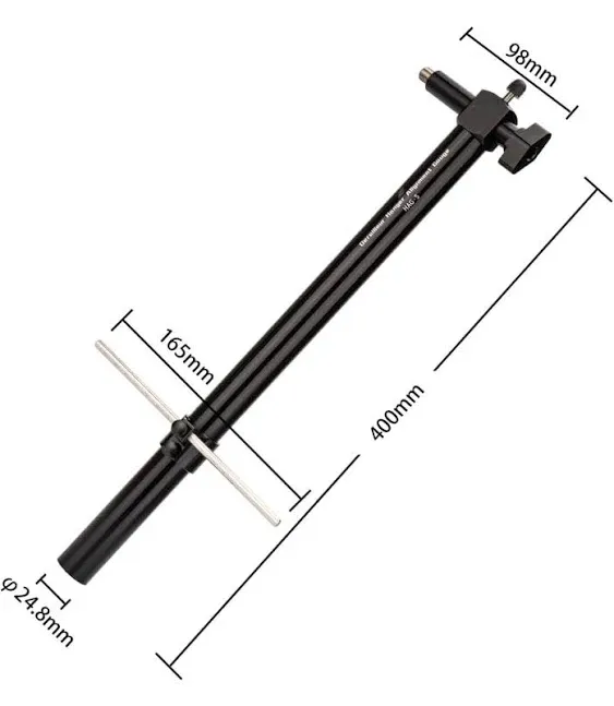 Bike Alignment Tool, Bicycle Derailleur Hanger Alignment Gauge, Aluminum Alloy Ranging Tool Bike Repair Tool Orange