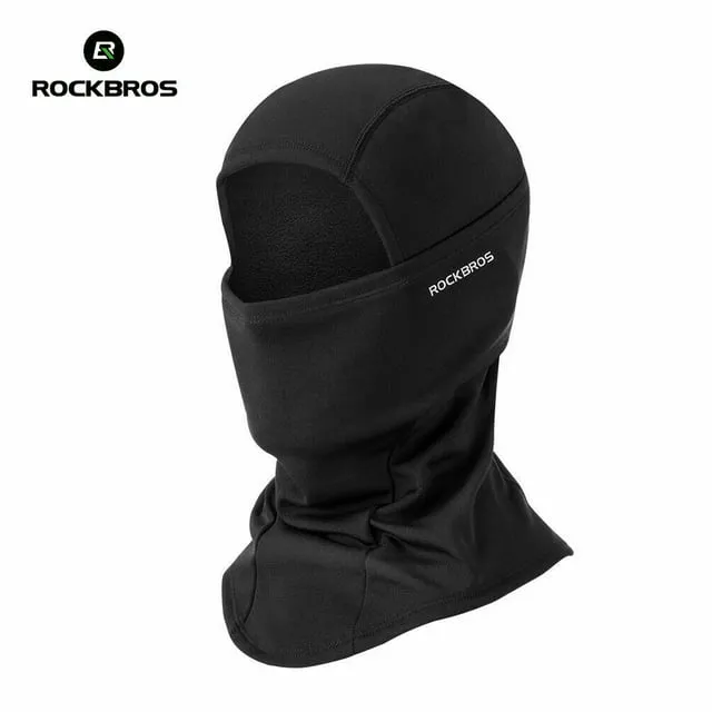 ROCKBROS Cold Weather Balaclava Ski Mask for Men Windproof Thermal Winter Scarf Mask Women Neck Warmer Hood for Cycling