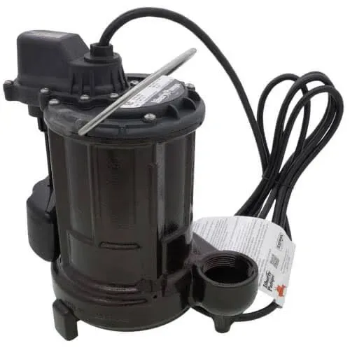 Liberty Pumps 257 1/3 HP Submersible Sump Pump - 10 Cord