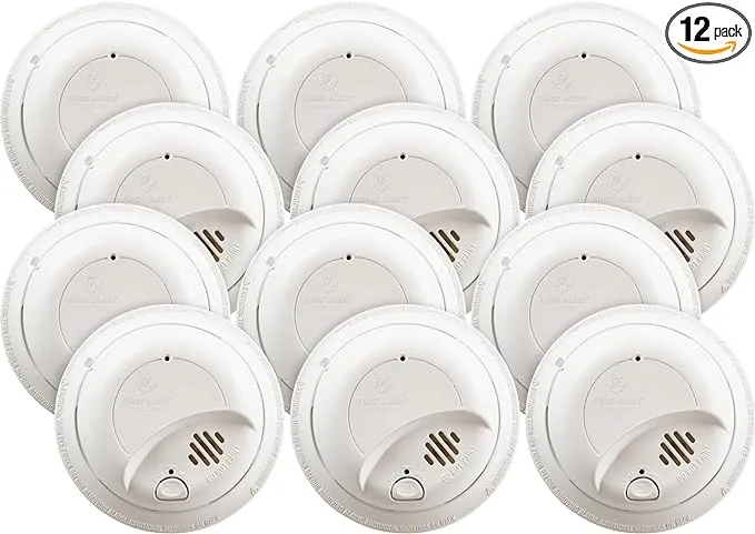 First Alert Brk 12-Pack Hardwired Smoke Detector