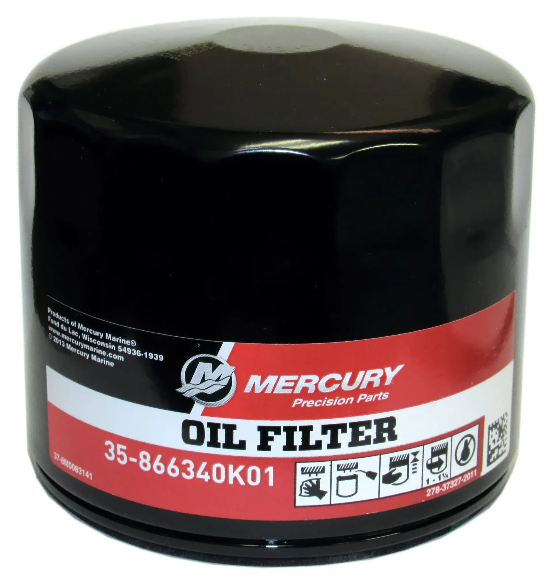 Quicksilver 866340Q03 Oil Filter - MerCruiser Stern Drive and Inboard Engines