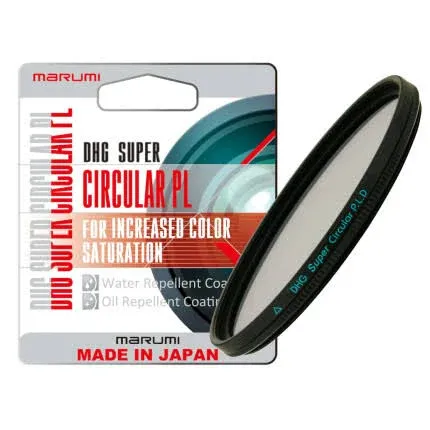 Marumi DHG Super Circular Polarizer CPL PL.D 77 77mm Filter Japan