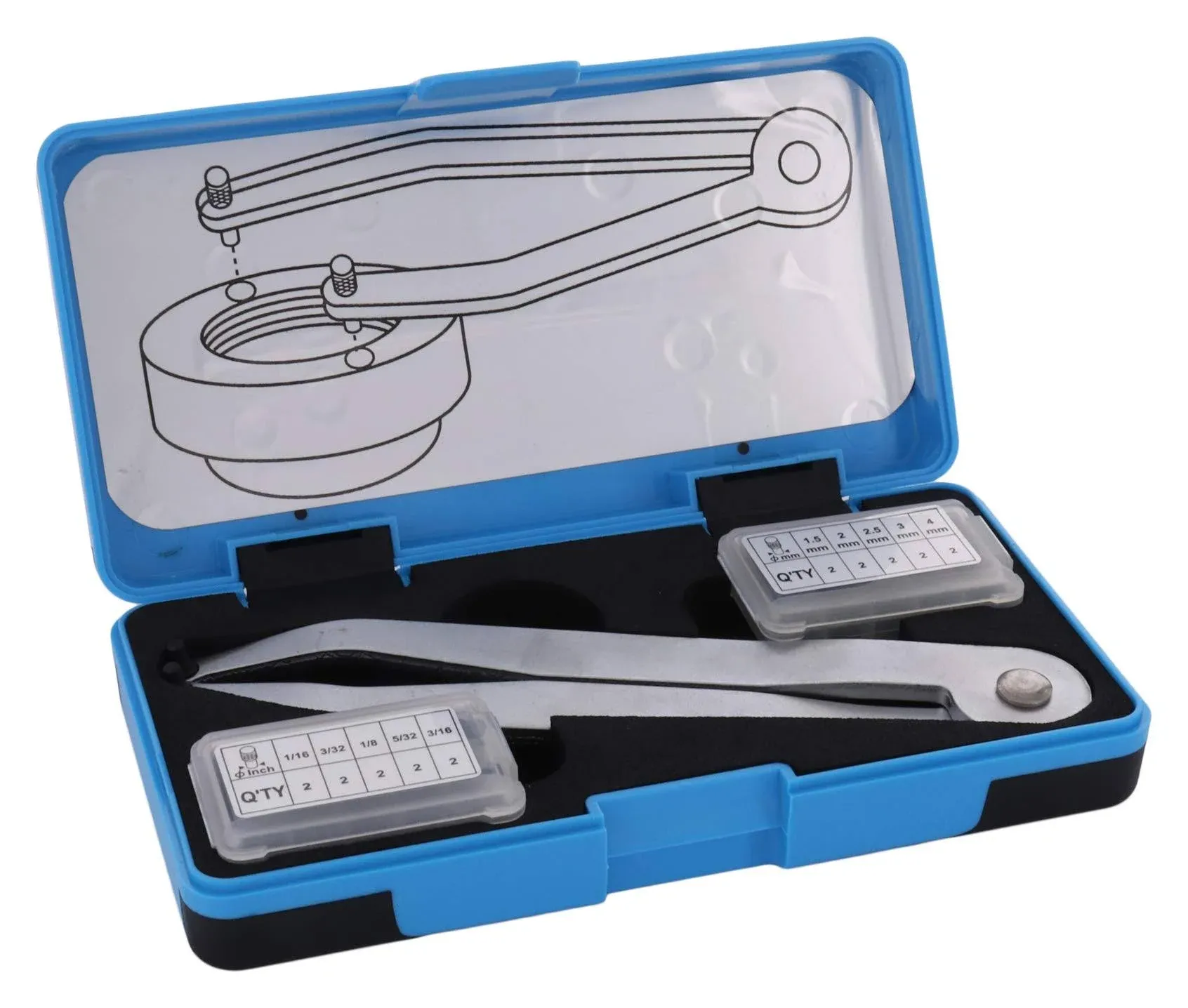 CRL USW10 Universal Spanner Wrench Kit