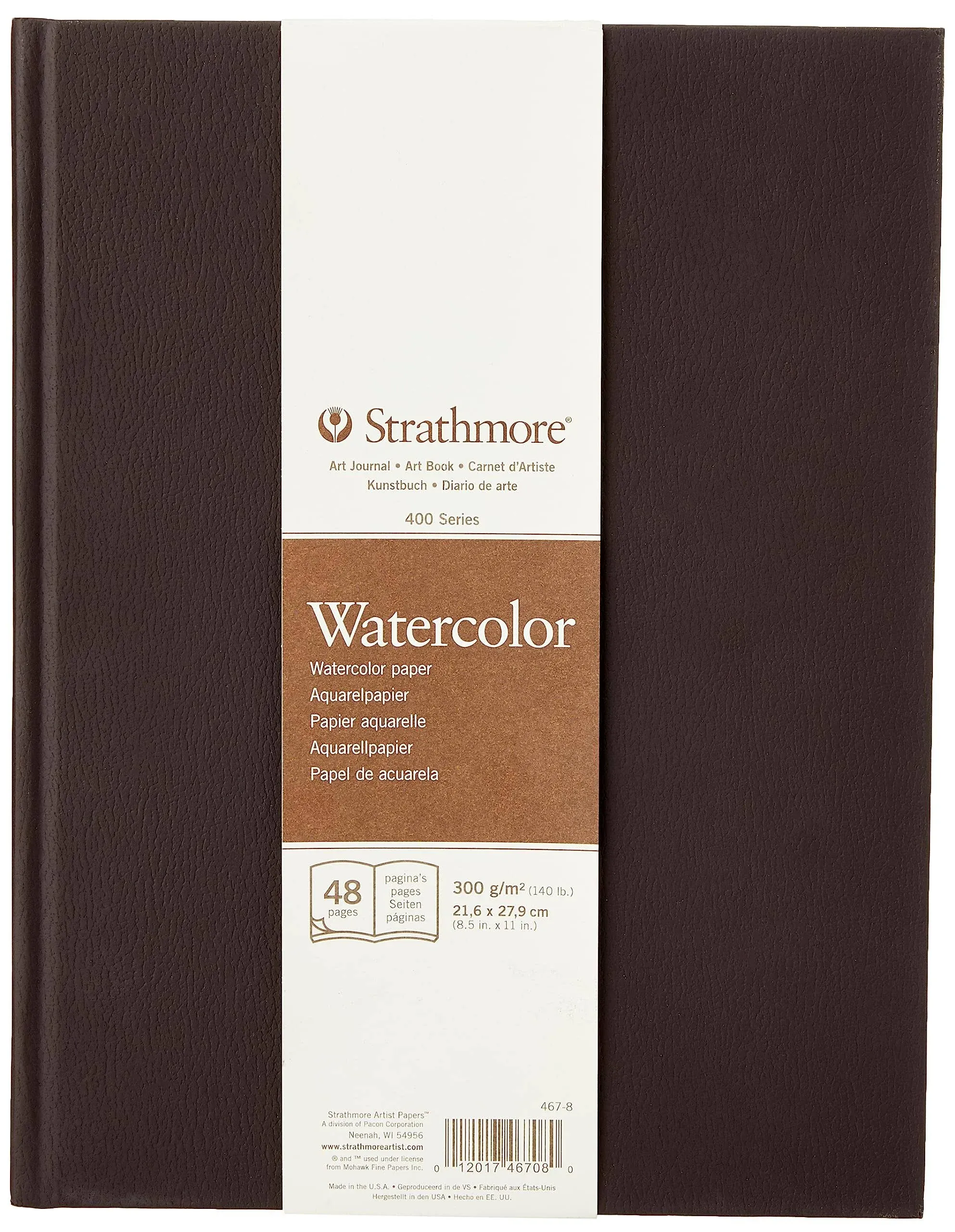 Strathmore 400 Series Watercolor Art Journal - 11" x 8-1/2", 48 pages