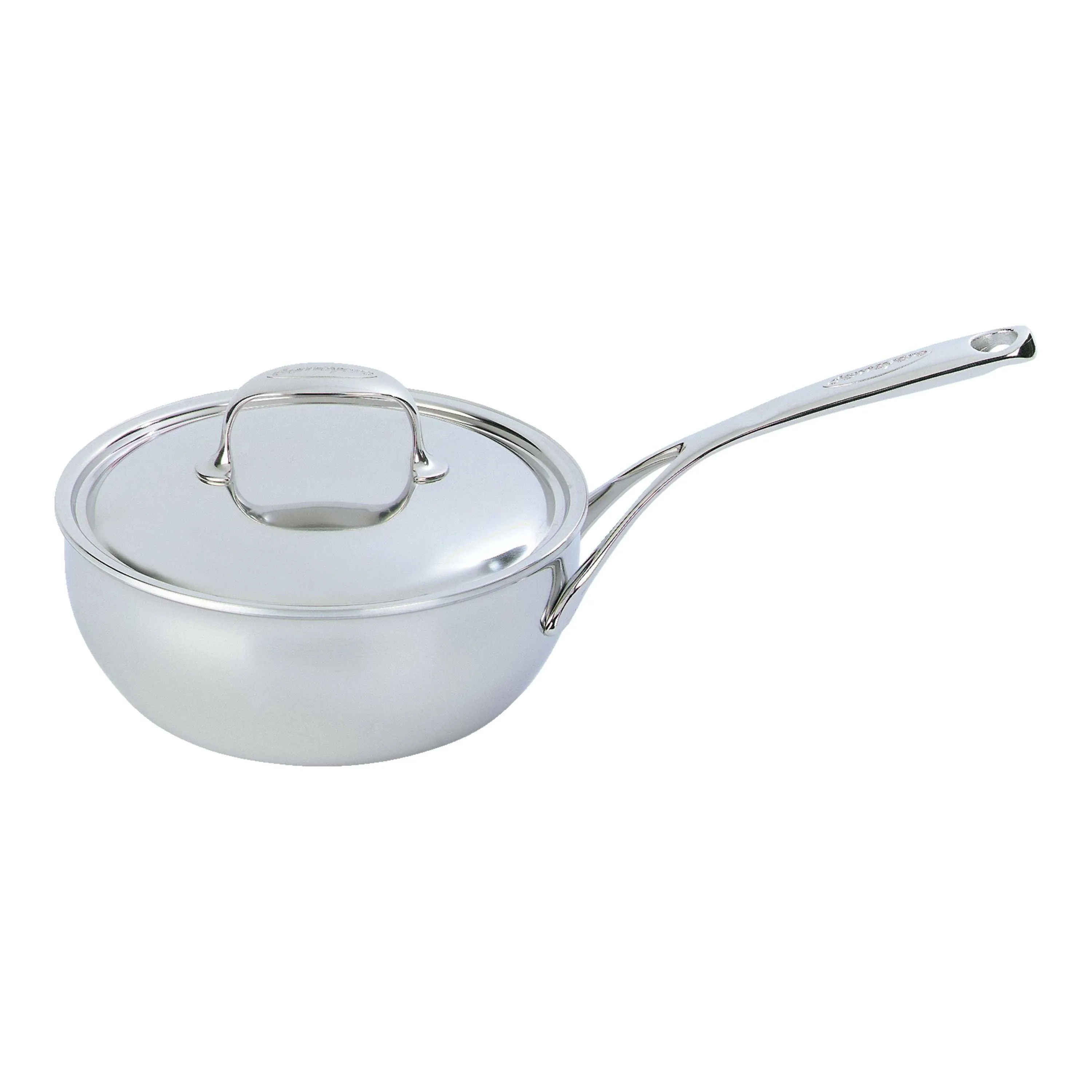 Demeyere Atlantis Stainless Steel Saucier - 3.5 qt - Silver