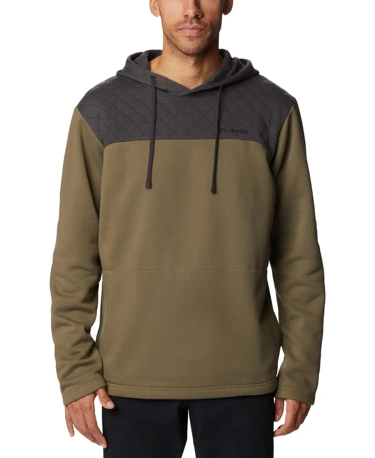 Columbia Men's Hart Mountain Quilted Hoodie - S - Green