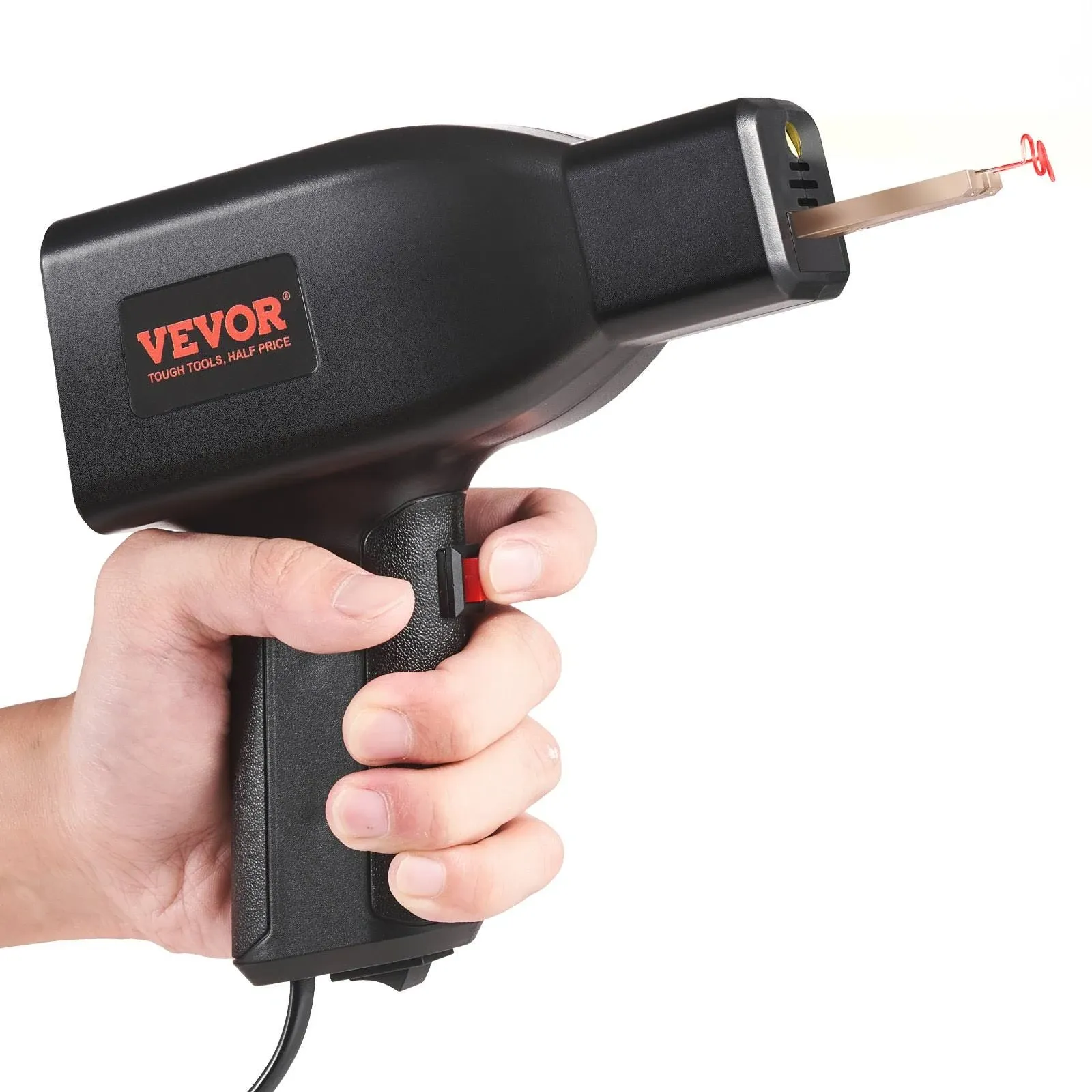 VEVOR 70/150W Dual-Power Plastic Welder Kit Car Repair Welding Gun +600 Staples