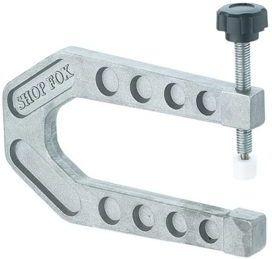 Shop Fox D2804 6-Inch Aluminum Deep Reach C-Clamp 