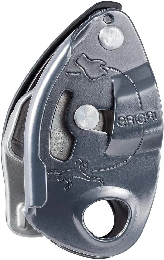 PETZL Gray GRIGRI 3 Climbing Belay Device…