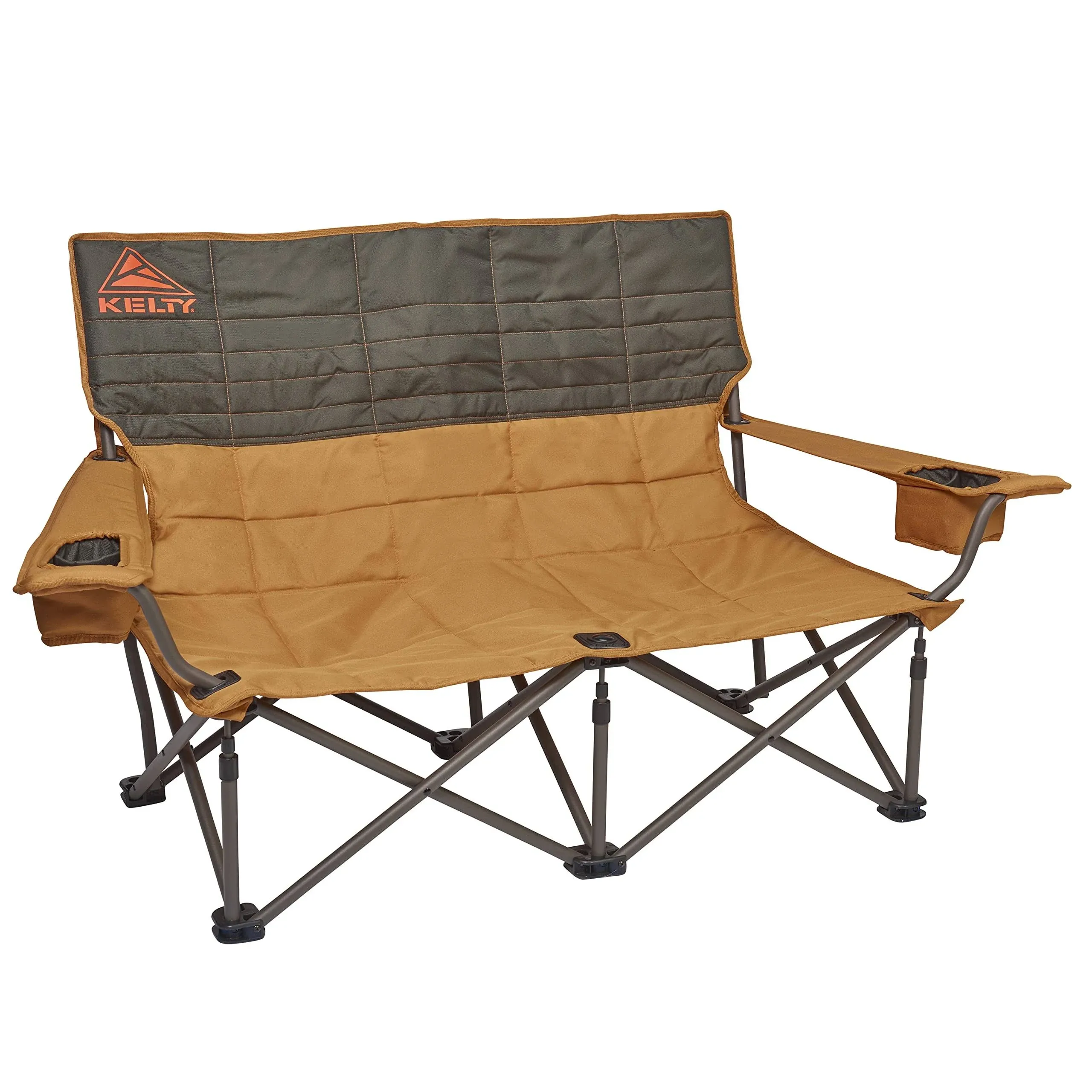 Kelty Low-Love Seat Camping Chair - Portable, Folding Chair for Festivals, Camping and Beach Days