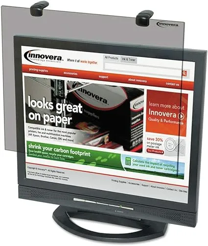 Innovera 46403 Protective Anti-Glare LCD Monitor Filter for 19 to 20 Inches LCD Monitors (IVR46403)