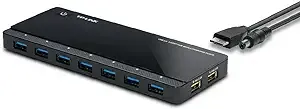 TP-Link UH720 7-Port USB 3.0 Hub with 2 Charging Ports