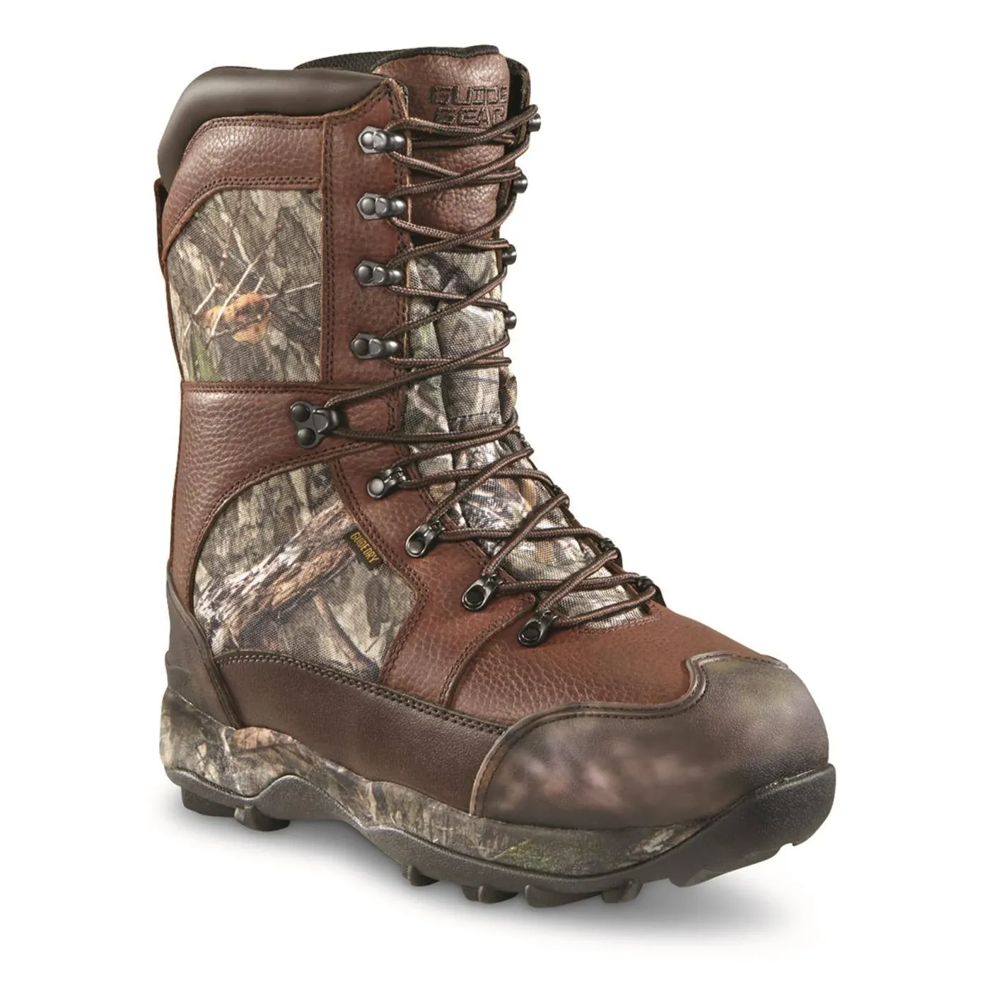 Guide Gear Leather Hunting Boots for Men Monolithic Extreme Waterproof Insulated ...