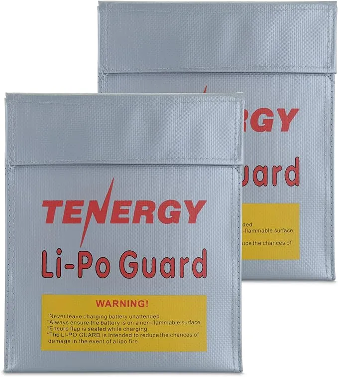 Tenergy Lipo Safe Battery Bags