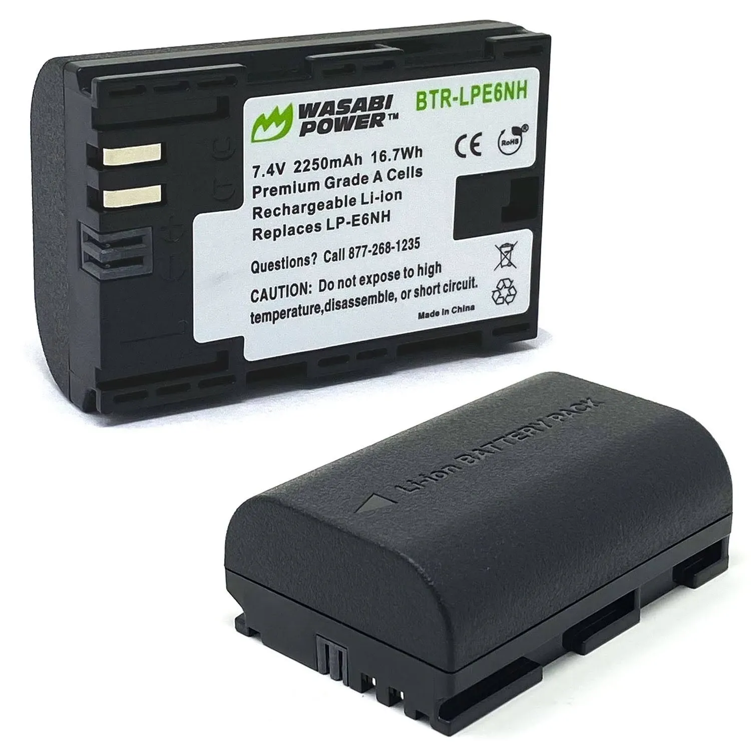 Watson LP-E6NH Lithium-Ion Battery Pack (7.2V, 2250mAh)