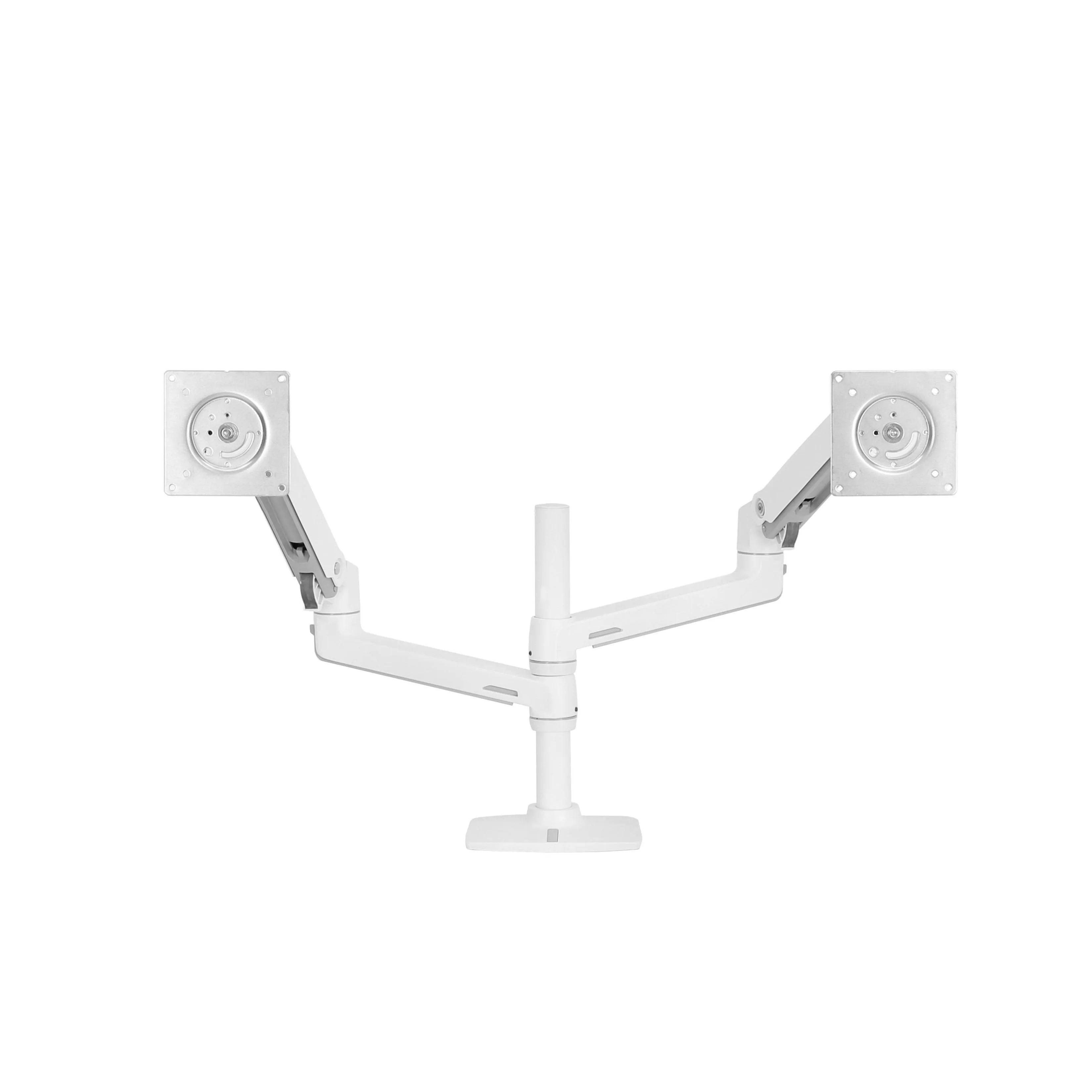 Ergotron LX Dual Stacking Arm -Tall Pole - White