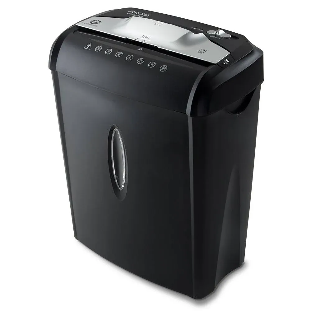 Aurora AU740XA 7-Sheet Cross-Cut ShredSafe Paper / Credit Card Shredder