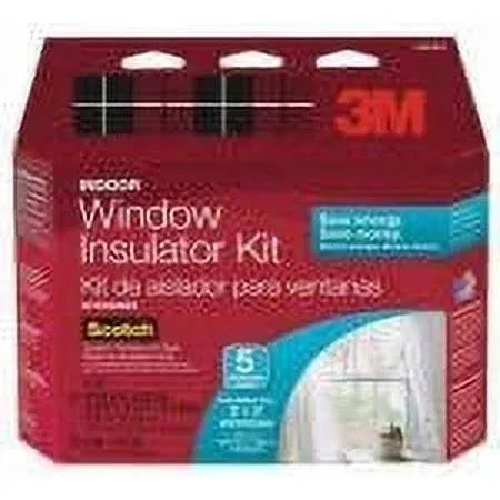 3M Indoor Window Insulator Kit, Two Window - 2120W-6