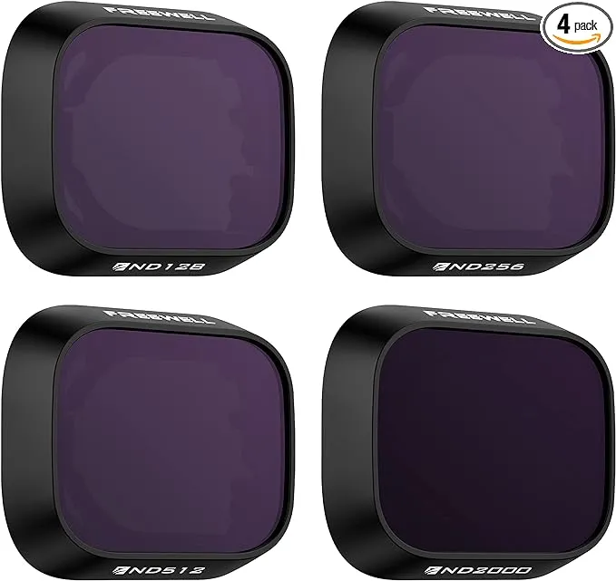 Freewell Long-Exposure ND Filter Kit for DJI Mini 3 & Mini 3 Pro (4-Pack)