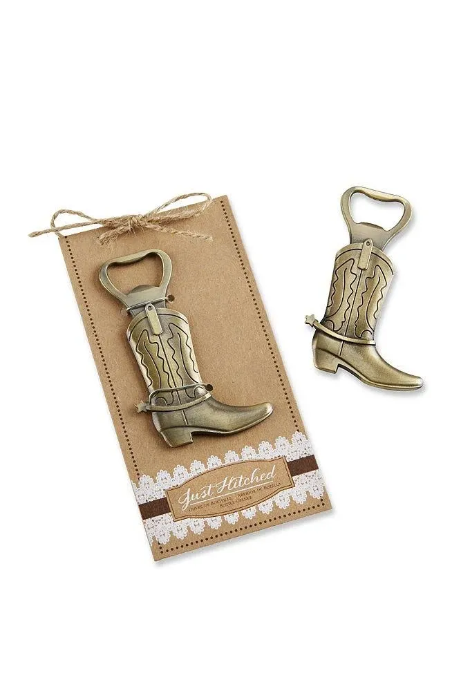 Just Hitched Cowboy Boot Bottle Opener