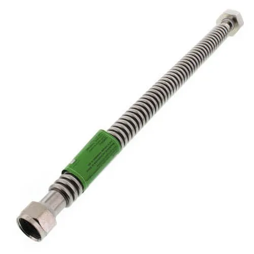 HoldRite 18-in 1-in FIP Inlet x 3/4-in FIP Outlet Corrugated Stainless Steel Water Heater Connector Lowes.com