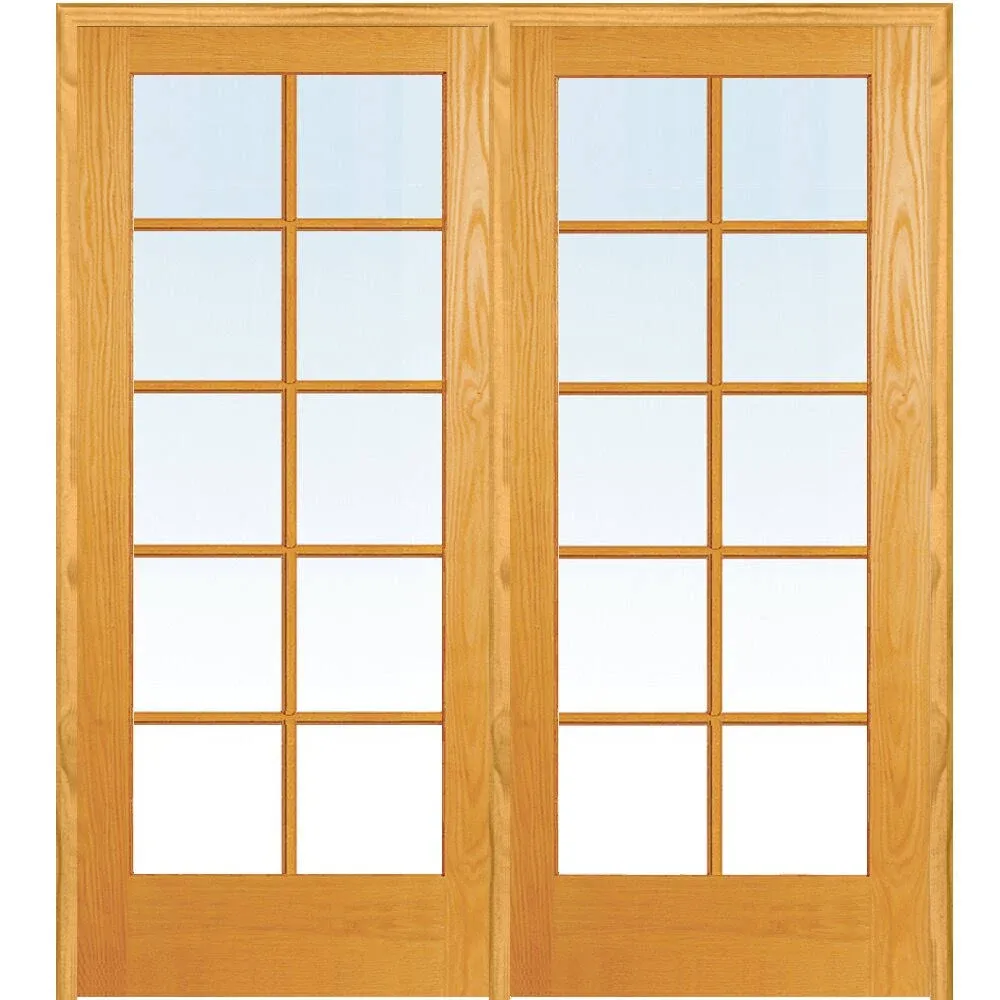 Verona Home Design Prehung Glass French Doors