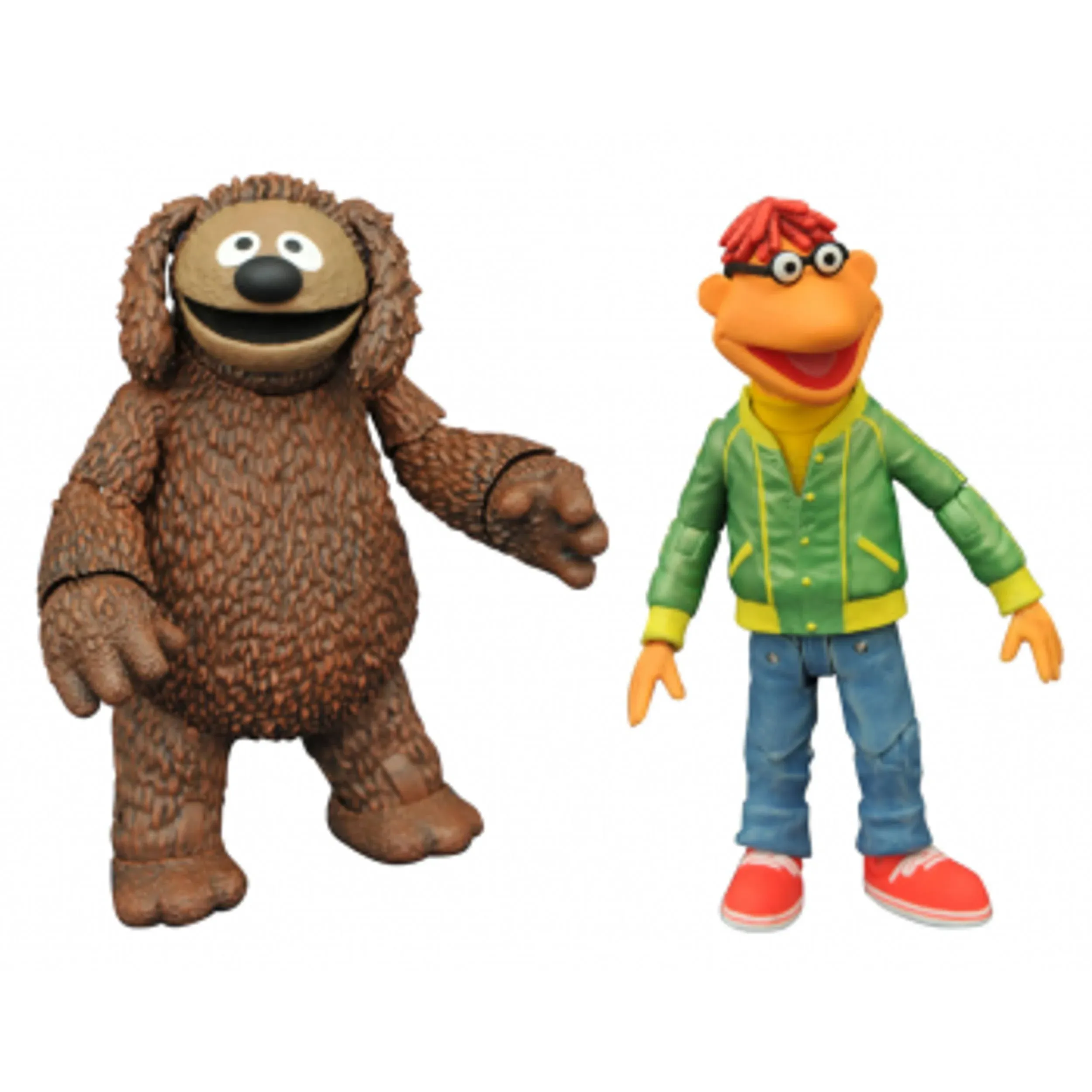 Diamond Select - The Muppets Best Of Series 1 - Rowlf & Scooter Action Figure Set