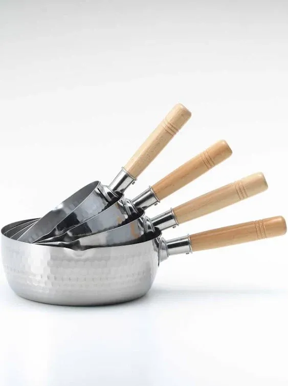 Stainless Yukihira Saucepan, 22cm