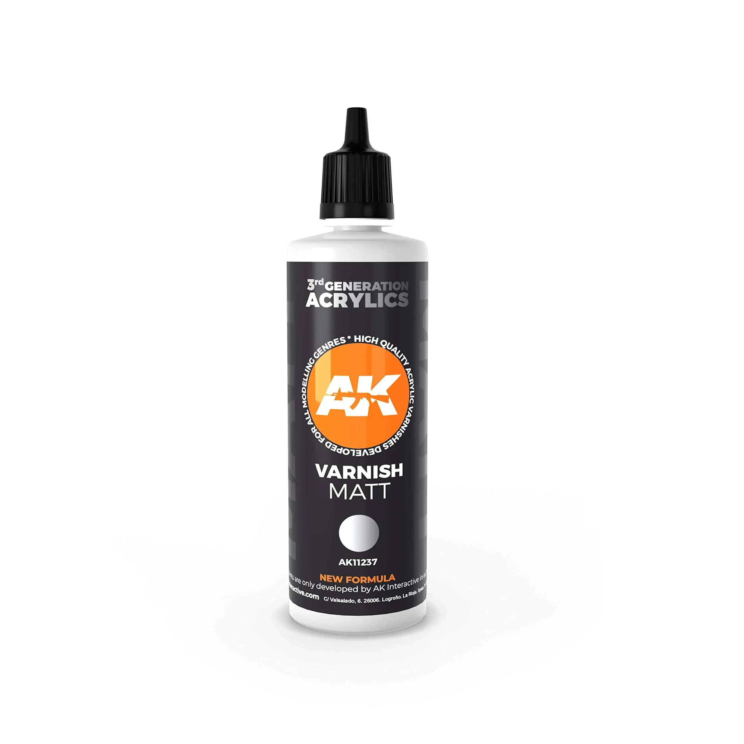 AK-Interactive 3rd Gen Satin Varnish 100ml 11238 - Model Building Paints and Tools # AK1238