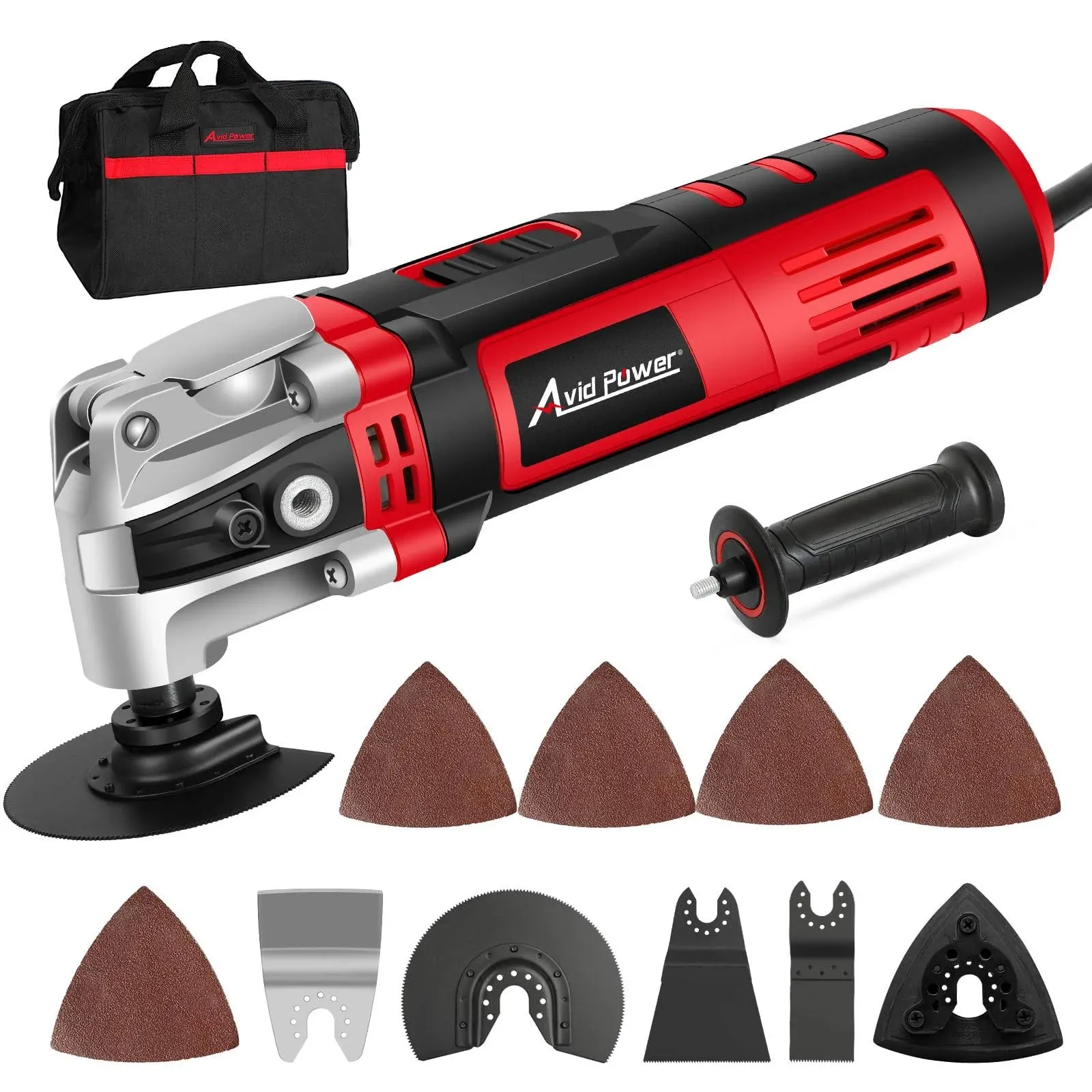 Avid Power Oscillating Tool, 3.5-Amp Oscillating Multi Tool with 4.5°Oscillation ...