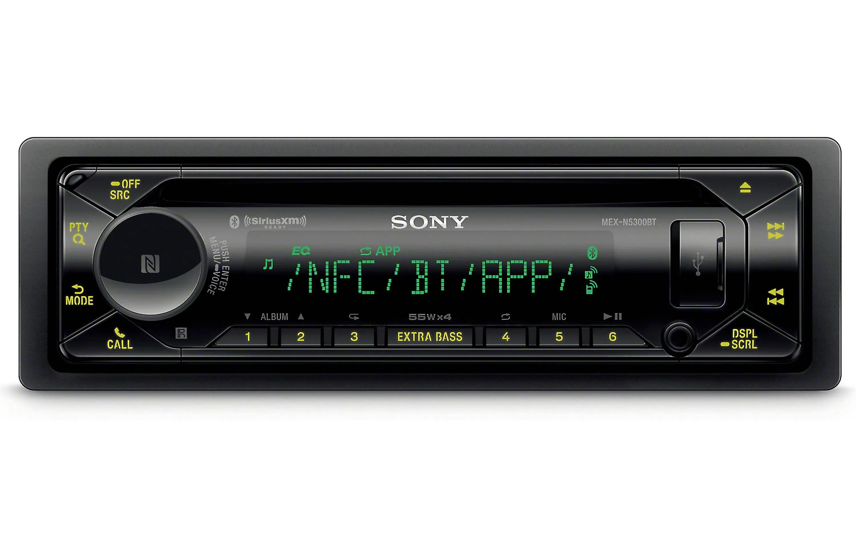 Sony Mobile MEX-N5300BT CD Receiver with Bluetooth &amp; USB/AUX Inputs