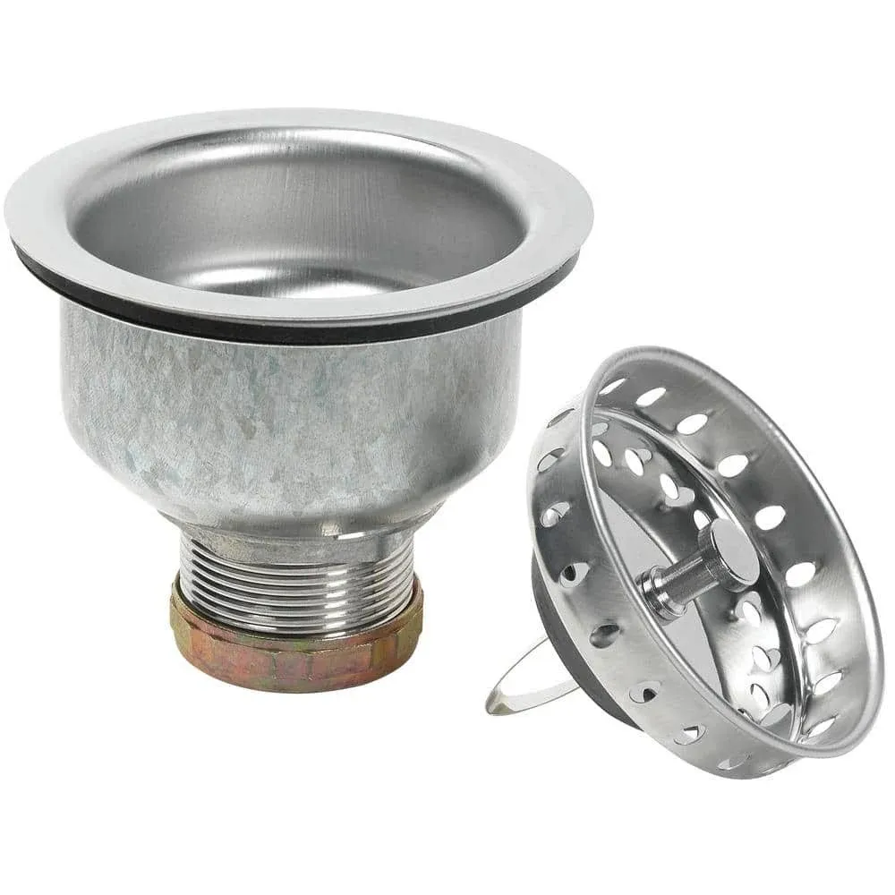 Glacier Bay Specification Sink Strainer in Stainless Steel