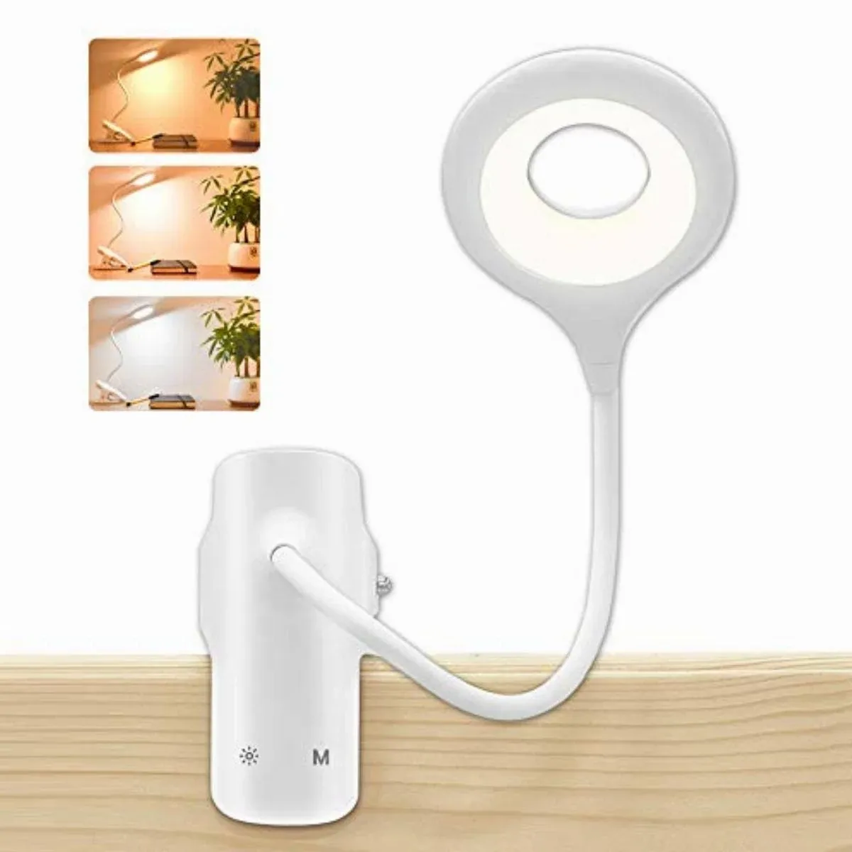 CUHIOY LED Reading Light, Eye Protect Clip On Lamp for Bed Headboard, 28 LED Bed