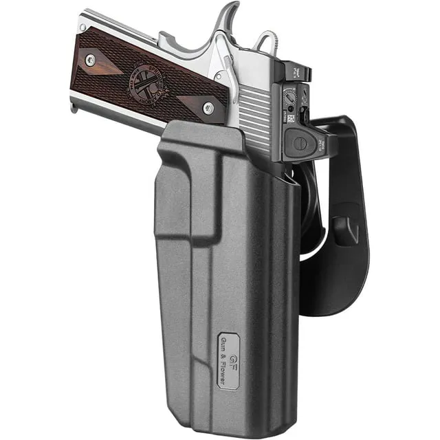 OWB Thumb Release Holster for Colt 1911/Elite Force1911/Kimb<wbr/>er/Rock Island 1911