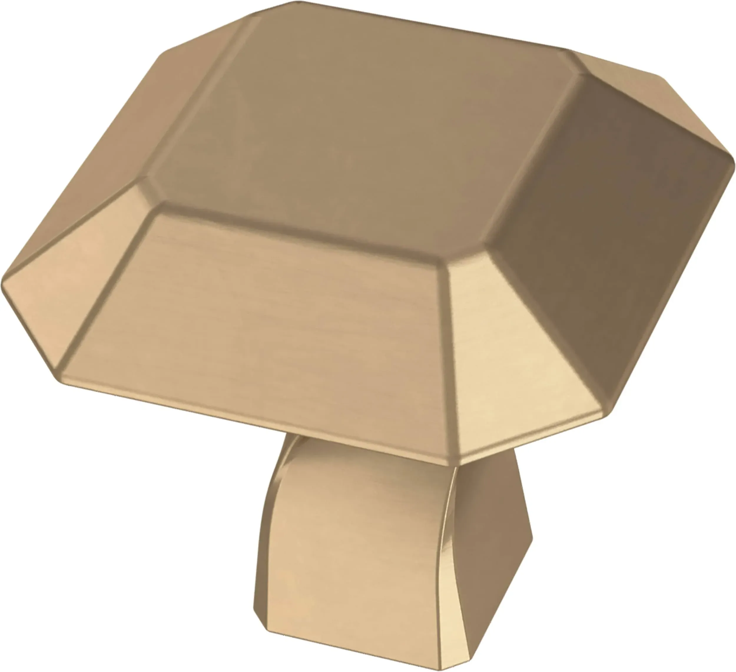 Franklin Brass P41759K-CZ-C Napier 1-1/8 Inch Geometric Cabinet Knob - Champagne Bronze