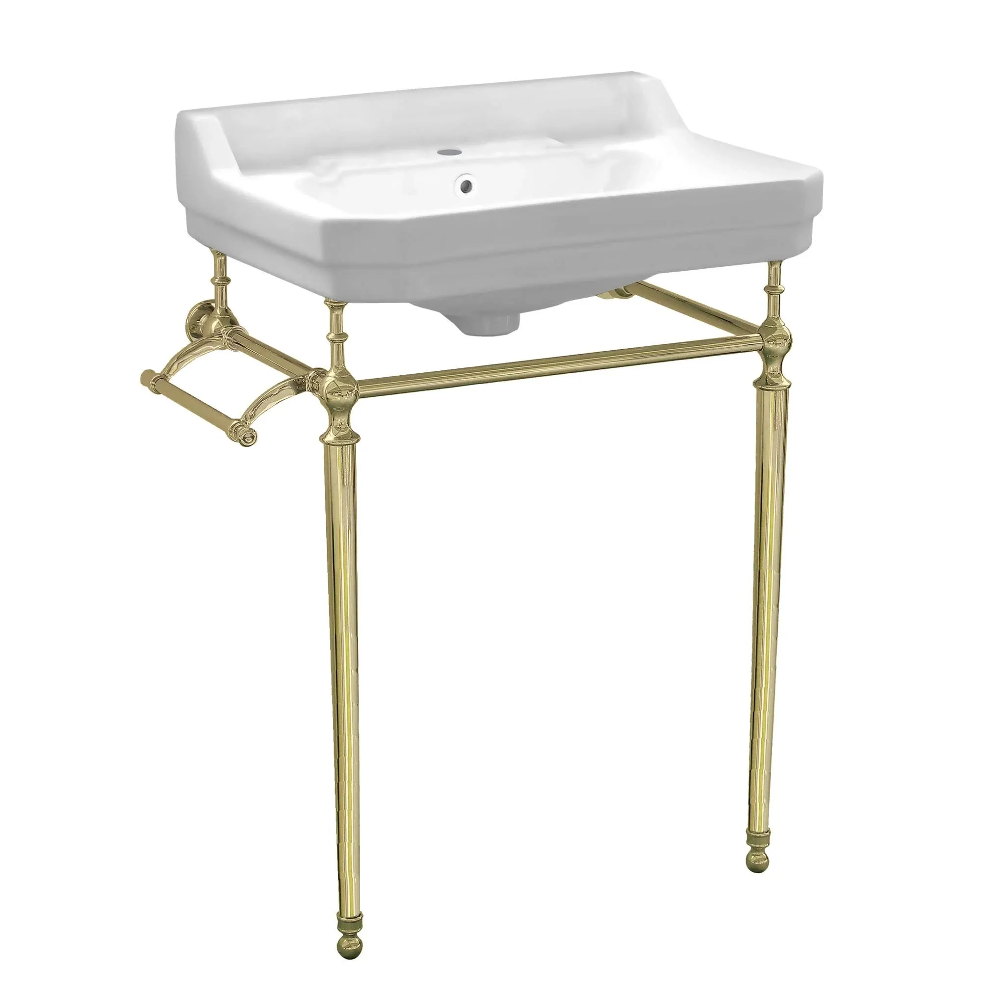 Whitehaus Victoriahaus Console with Rectangular Bowl WHV024-L33