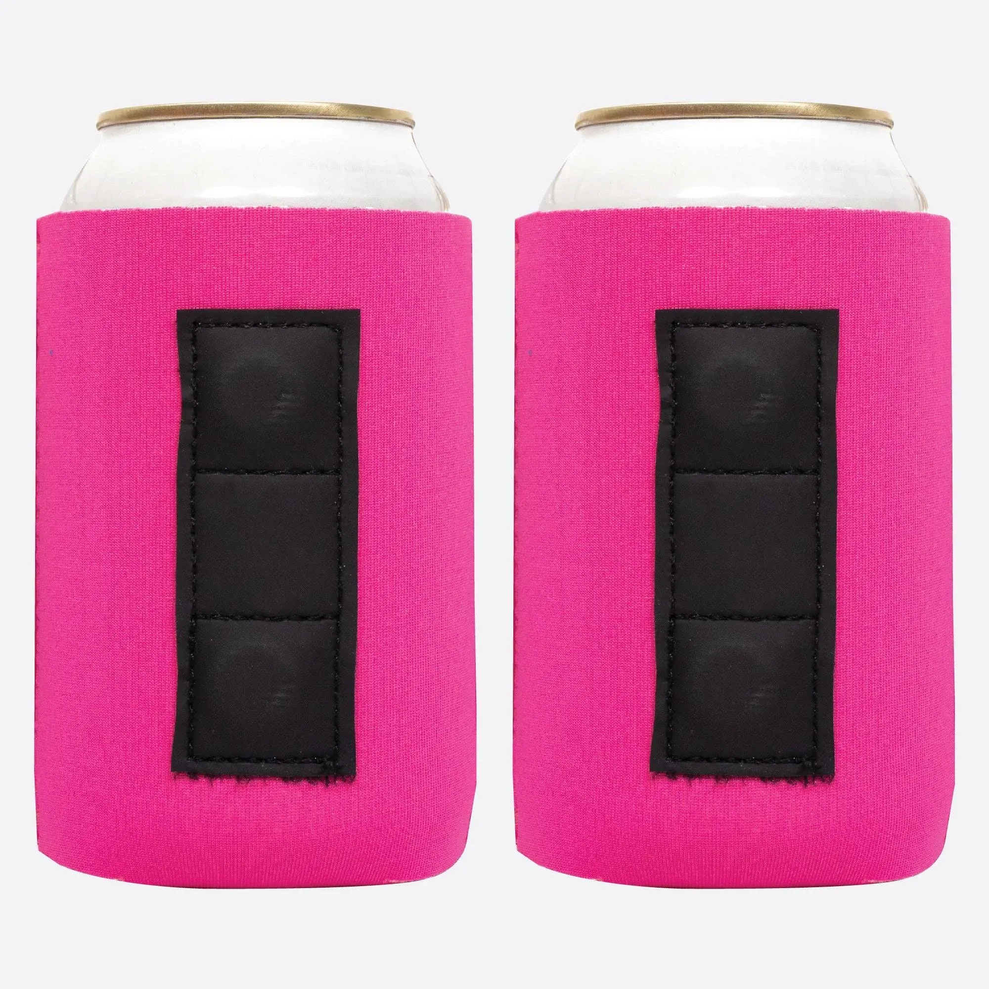 Magnetic Neoprene Can Cooler 12 oz Regular 4mm Thick - 2 Unit - 3 magnets