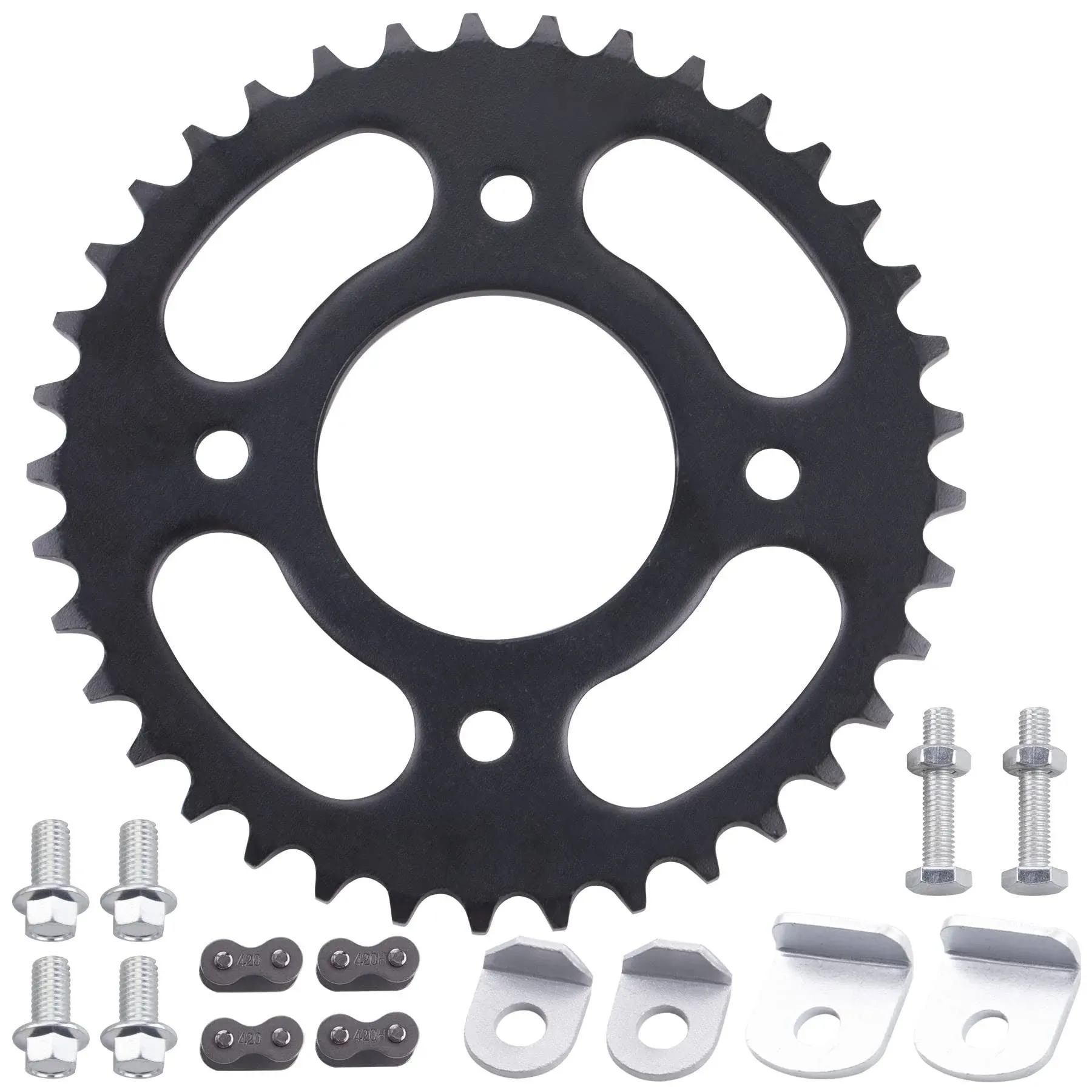 MWMNUN 420 Chain 37Tooth 58mm Rear Drive Sprocket Cog Compatible with Taotao