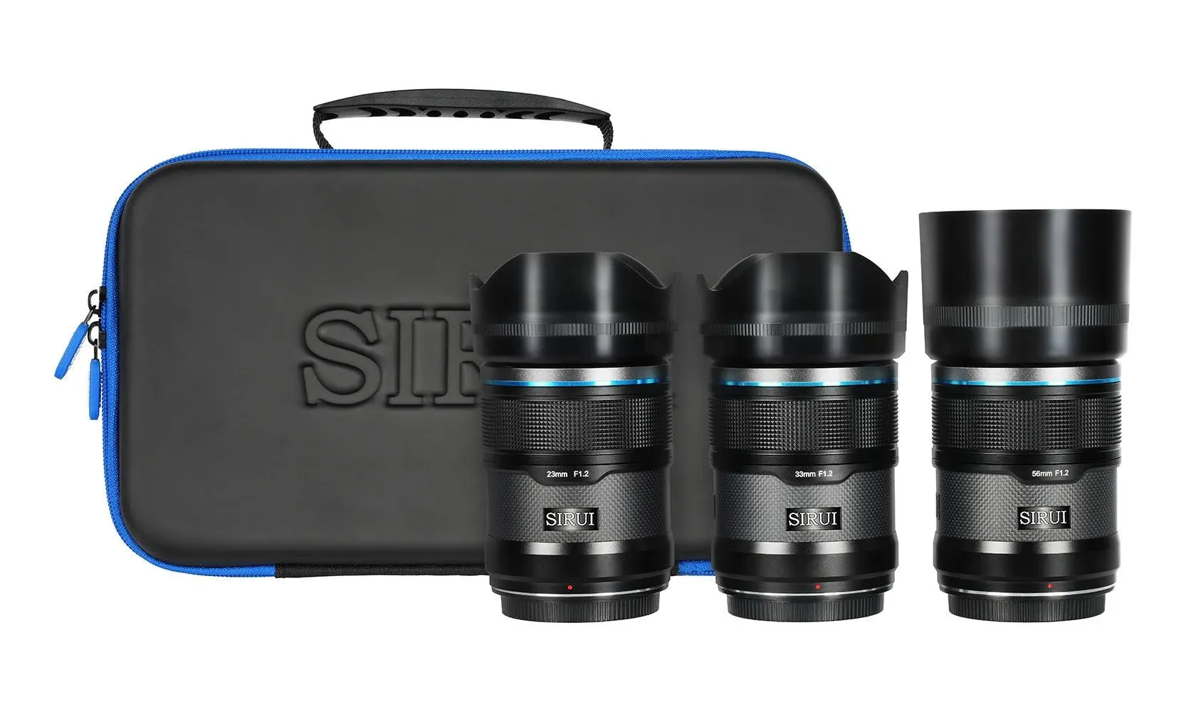 Sirui Sniper f/1.2 Autofocus 3-Lens Kit (E Mount, Black)