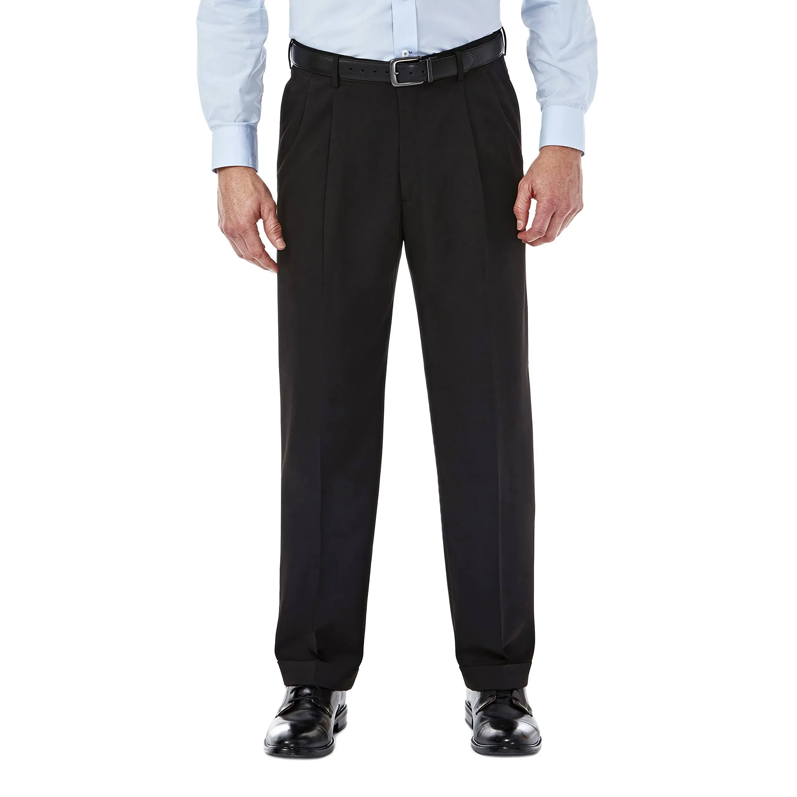 GEOFFREY BEENE Banker&#039;s Collection Black Men&#039;s Dress Pant, 36/30, NWT $60.00