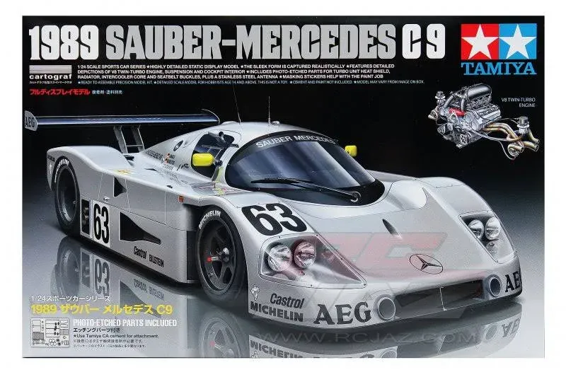 Tamiya 24359 - 1/24 1989 Sauber Mercedes C9