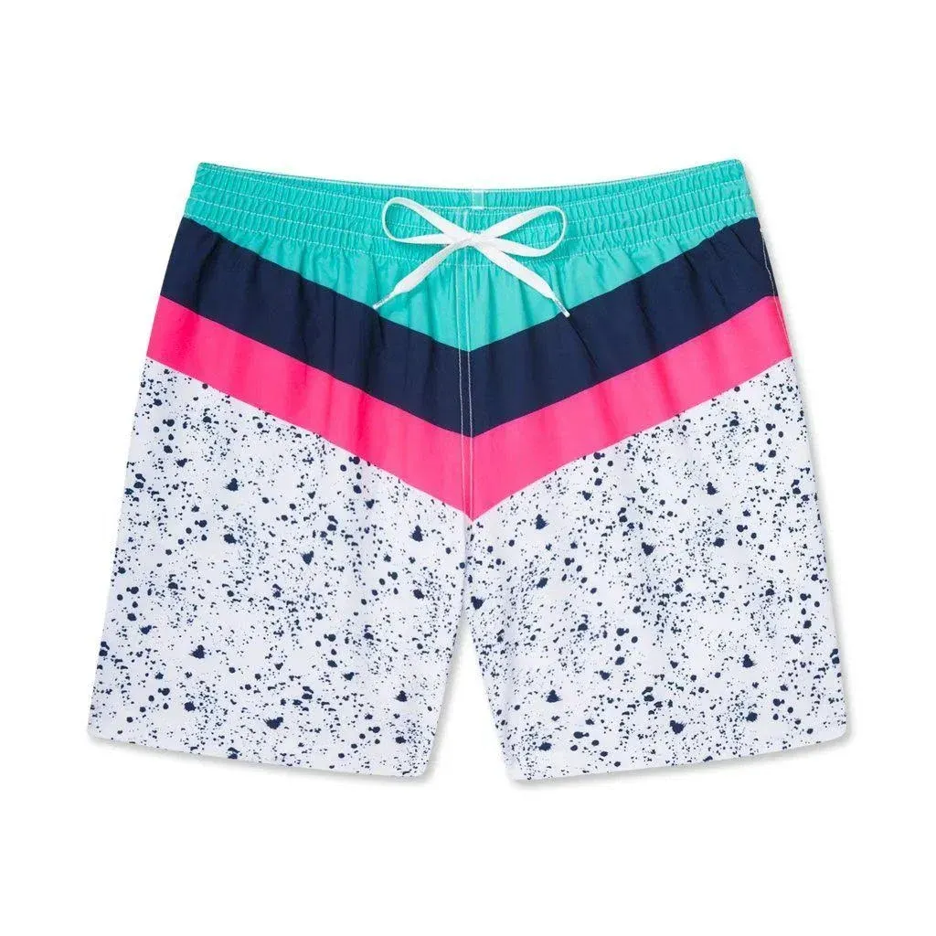 Chubbies Aquatic Libations Trunk Men&#039;s Stretch 5.5&#034; Swim Trunks Size Medium