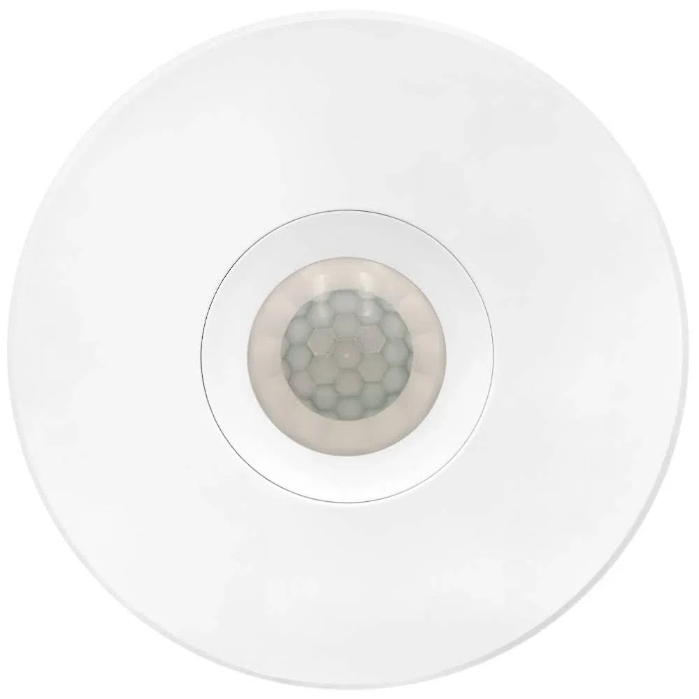 Maxxima Ceiling Mount 360 Degree PIR Occupancy Sensor, Hard-Wired Motion Sensor ...