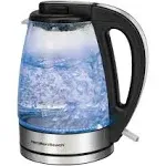 Hot selling 1.7L, illuminated glass kettle - 40869-