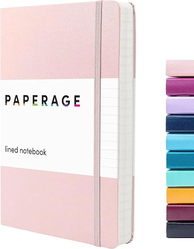 PAPERAGE Lined Journal Notebook