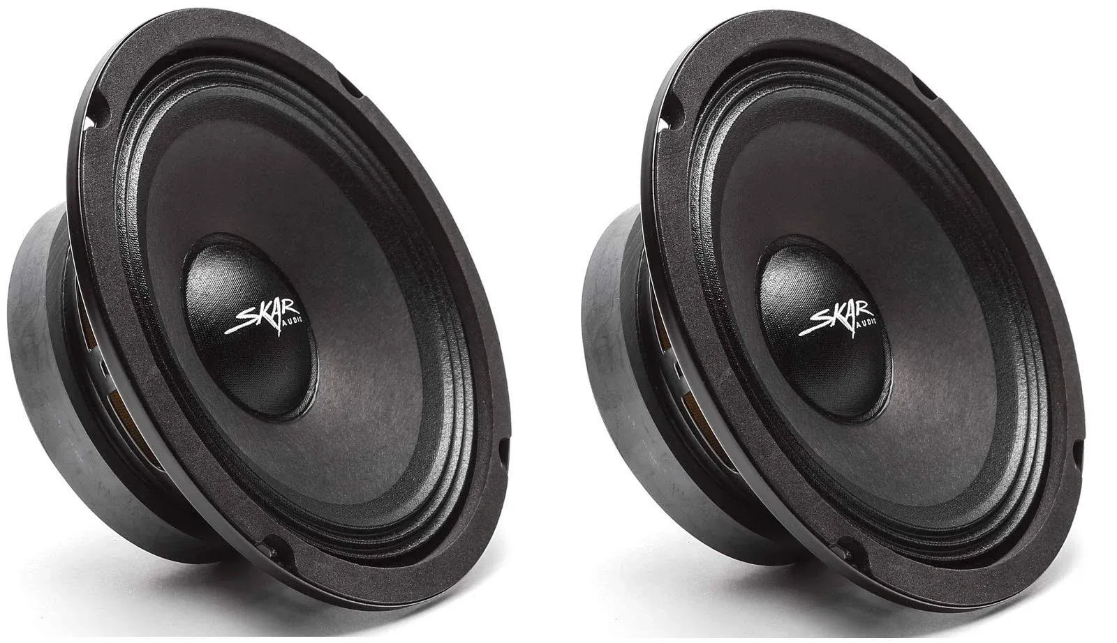 (2) Skar Audio FSX65-8 300-Watt 6.5-Inch 8 Ohm MID-Range Loudspeakers - 2 Speakers ((2) FSX65-8)