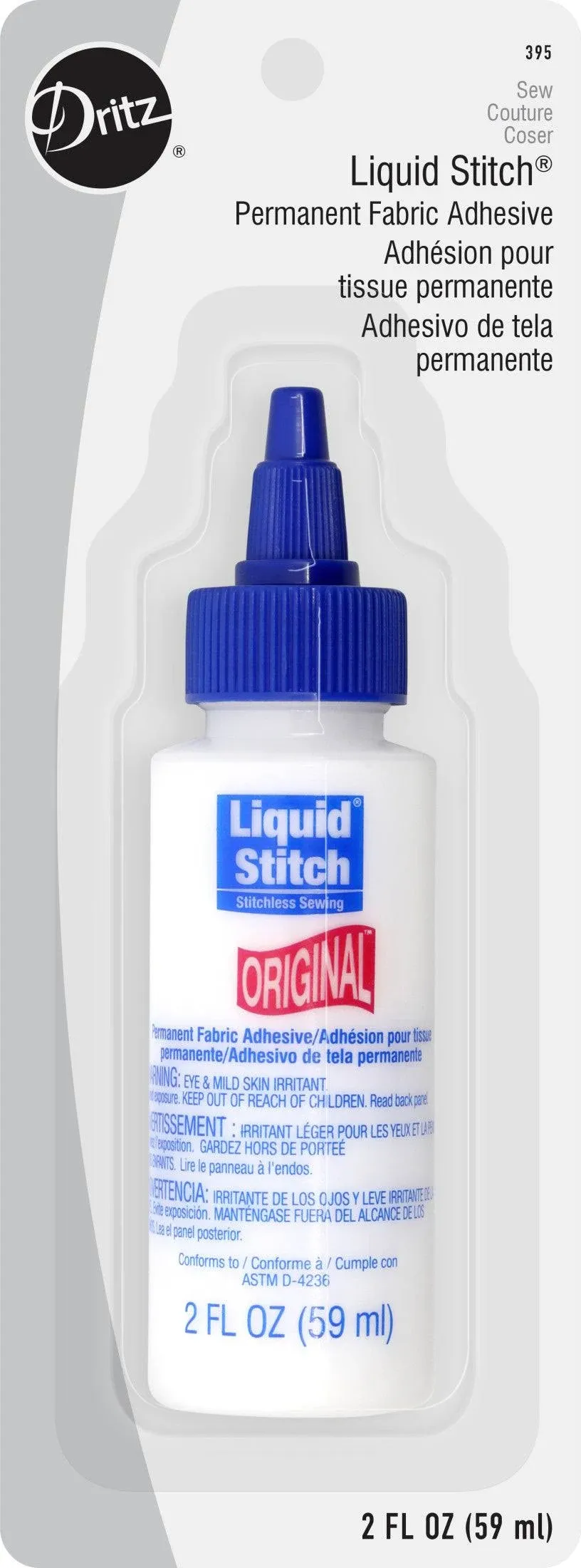 395 Original Liquid Stitch, 2-Fluid Ounce, Clear