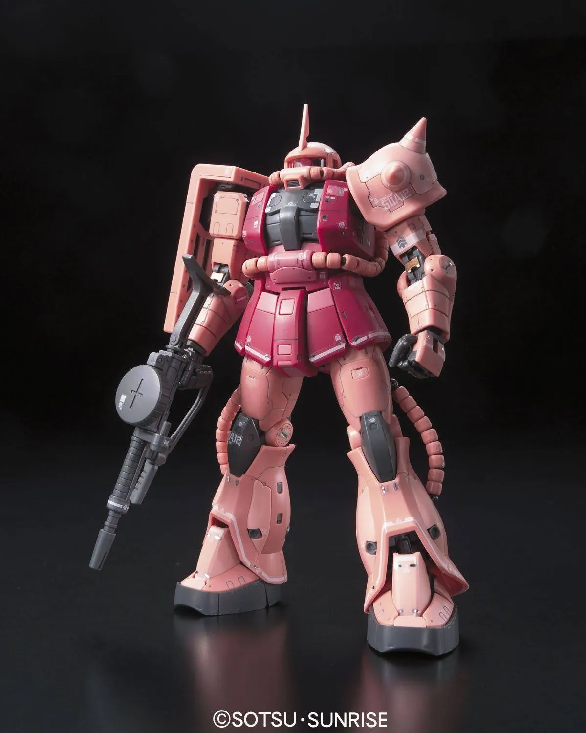 Bandai Hobby - Mobile Suit Gundam - #2 MS-06S Char's Zaku II, Spirits RG 1/144 Model Kit