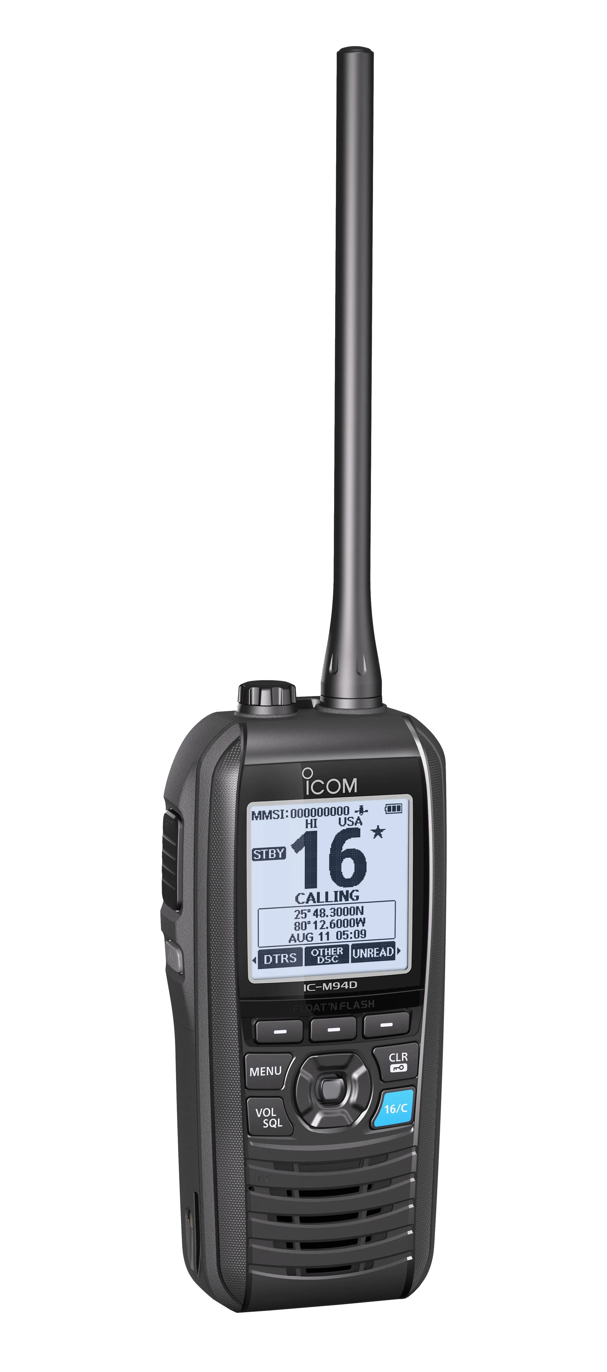 DELETE Icom M94D Hand Held VHF Marine Radio