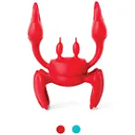 OTOTO Red the Crab Silicone Utensil Rest - Kitchen Gifts, Silicone Spoon Rest for Stove Top - Heat-Resistant Kitchen and Grill Utensil Holder - Non-Slip Spoon Holder Stove Organizer, Steam Releaser